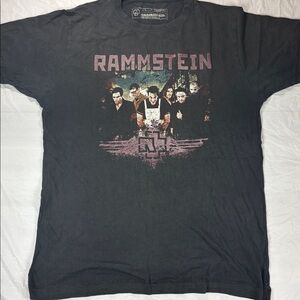 RAMMSTEIN 2010 TOUR BLACK T SHIRT